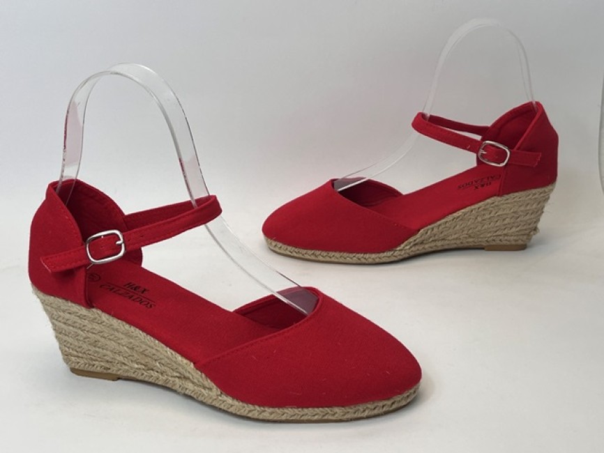 Zapatillas Cuña Merkal Zapatillas Plataforma Tendencia Esparto